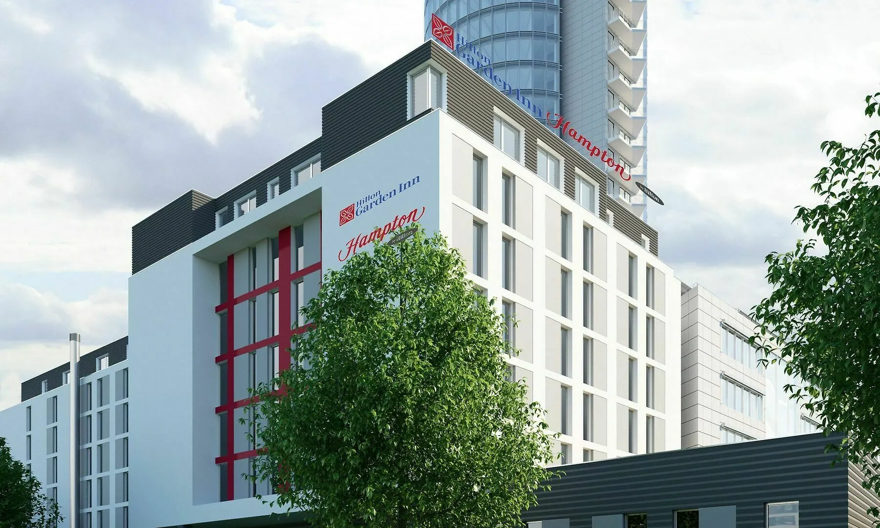 **** Hotel Hilton Garden Inn Munich City West Germany